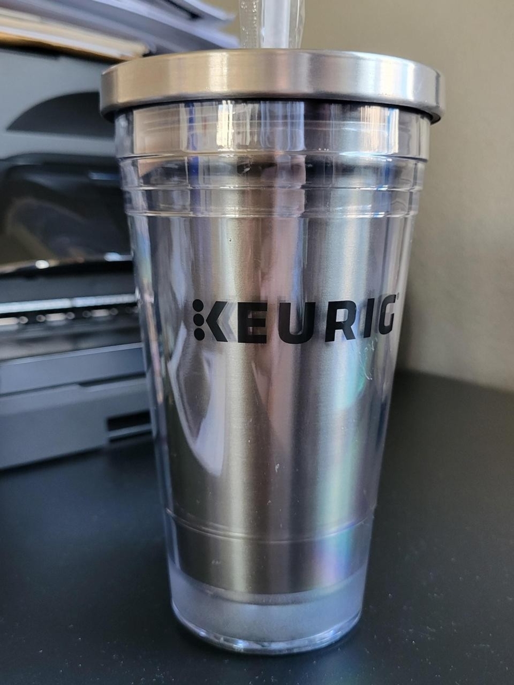 Keurig Stainless Steel Insulated Tumbler - Silver